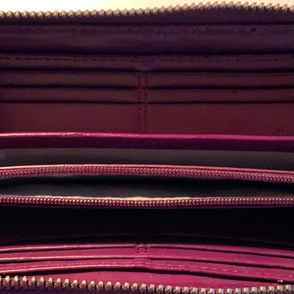Coach Purple Wallet - Picture 4 of 8